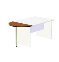 Брифинг-приставка для конференц -стола с опорой d 60, вишня оксфорд B16.3209/CH