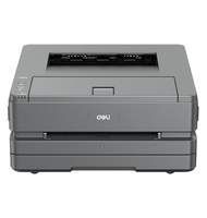 Принтер Deli Laser P3100DNW, черно-белый, A4 Duplex Net WiFi серый