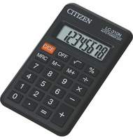 Калькулятор карманный Citizen LC-310N, 8-разрядный, черный