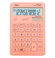 Калькулятор настольный полноразмерный Deli Touch EM01541 красный 12-разр
