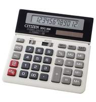 Калькулятор настольный 12 разрядный CITIZEN SDC 368
