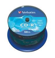 Диски Verbatim CD-R 700 Мб 52*Cake/50 43351 Extra Protect