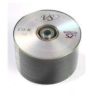 Диск CD-R VS 700Mb, 52x, bulk/50шт, записываемый
