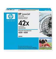 Картридж для лазерных принтеров  HP 42X Q5942X черный для LJ 4250/4350