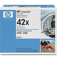 Картридж для лазерных принтеров  HP 42XD Q5942XD черный для LJ 4250/4350 (2шт)