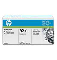 Картридж для лазерных принтеров  HP 53XD Q7553XD черный повышенной емкости для LJ P2014 (2 шт)