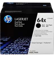 Картридж для лазерных принтеров  HP 64X CC364XD черный для LJ P4015/P4515 (2шт)