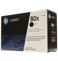Картридж для лазерных принтеров  HP 80X CF280X черный повышенной емкости для LJ Pro 400 M401