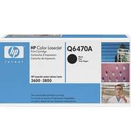 Картридж для лазерных принтеров  HP Q6470A черный для CLJ CP3505/3600