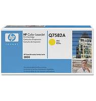 Картридж для лазерных принтеров  HP Q7582A желтый для CLJ CP3505/3800