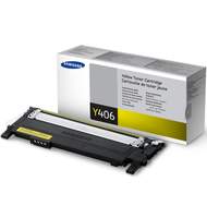 Картридж для лазерных принтеров  Samsung CLT-Y406S желтый для CLP-360/365/368, CLX-3300/3305