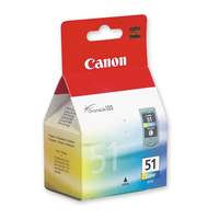 Картридж струйный Canon CL-51 (0618B001/0618B025) цветной повышенной емкости для PIXMA MP150/