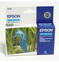Картридж струйный Epson T0482 C13T04824010 голубой для St Photo R300