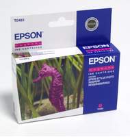 Картридж струйный Epson T0483 C13T04834010 пурпурный для St Photo R300