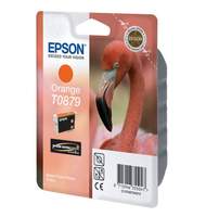Картридж струйный Epson T0879 C13T08794010 оранжевый для St Photo R1900