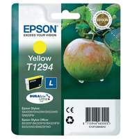 Картридж струйный Epson T1294 C13T12944011 желтый для St SX420W/BX305F