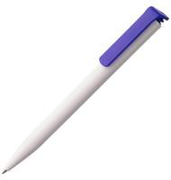 Ручка шариковая Senator Super Hit, белая с темно-синим
