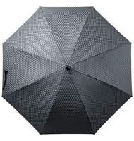 Зонт-трость Alessio, черный с серым