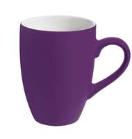 Кружка Best Morning c покрытием софт-тач, фиолетовая