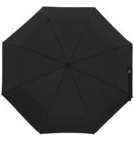 Зонт складной Show Up со светоотражающим куполом черный