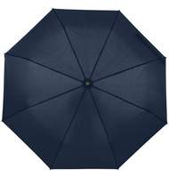 Зонт складной Monsoon, темно-синий, синий