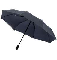 Складной зонт doubleDub, темно-синий, синий