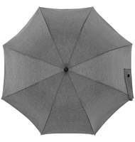 Зонт-трость rainVestment, серый, серый меланж