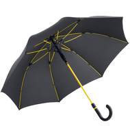 Зонт-трость с цветными спицами Color Style желтый