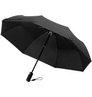 Зонт складной City Guardian электрический черный