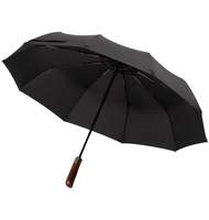 Зонт складной Cloudburst черный