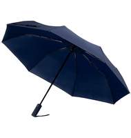 Зонт складной Ribbo темно-синий
