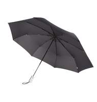 Зонт складной Fiber, черный