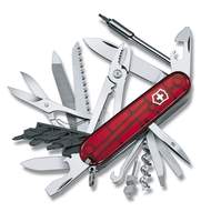 Нож перочинный Victorinox CyberTool 41 1.7775.T 91мм 41 функция полупрозрачный красный