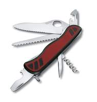 Нож перочинный Victorinox Forester One Hand 0.8361.MWC 111мм с фиксатором 10 функций красно-черный