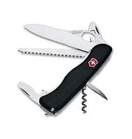 Нож перочинный Victorinox Forester One Hand 0.8363.MW3 111мм с фиксатором лезвия 11 функций  черный
