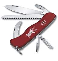 Нож перочинный Victorinox Hunter 0.8873 с фиксатором лезвия 13 функций красный