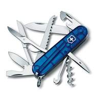 Нож перочинный Victorinox Huntsman 1.3713.T2 91мм 15 функций полупрозрачный синий