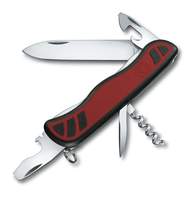 Нож перочинный Victorinox Nomad 0.8351.C 111мм с фиксатором лезвия 11 функций красно-черный