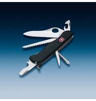 Нож перочинный Victorinox Trailmaster One Hand Wavy Edge 0.8463.MW3 с фиксатором 12 функций черный