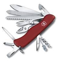 Нож перочинный Victorinox WorkChamp 0.9064 с фиксатором лезвия 21 функция красный