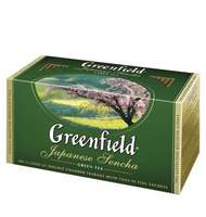 Чай Greenfield Japanese Sencha (Джапаниз Сенча), зеленый 25 пакетиков