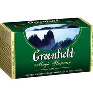 Чай Greenfield Magic Yunnan, черный, 25пак/уп