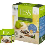 Чай TESS Лайм зеленый с добавками 100 пак/уп