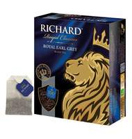 Чай Richard Royal Earl Grey черный, 100 пак