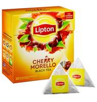 Чай Lipton Cherry Morello черный пирамидки 20пак/уп