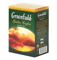 Чай Greenfield Golden Ceylon, листовой, черный, 100 г