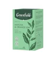 Чай Greenfield Natural Tisane Matcha Orange Leaf зеленый, 20пак 1754-08