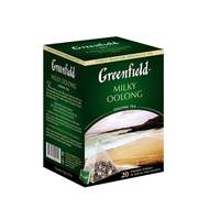 Чай Greenfield Milky Oolong, зеленый, пирамидки 20 пак/уп