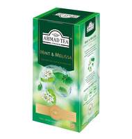 Чай Ahmad Tea зеленый Мята-Мелиса 25пакx1,5г/уп 2258