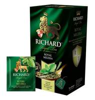 Чай Richard Royal Melissa зеленый , 25 пак
